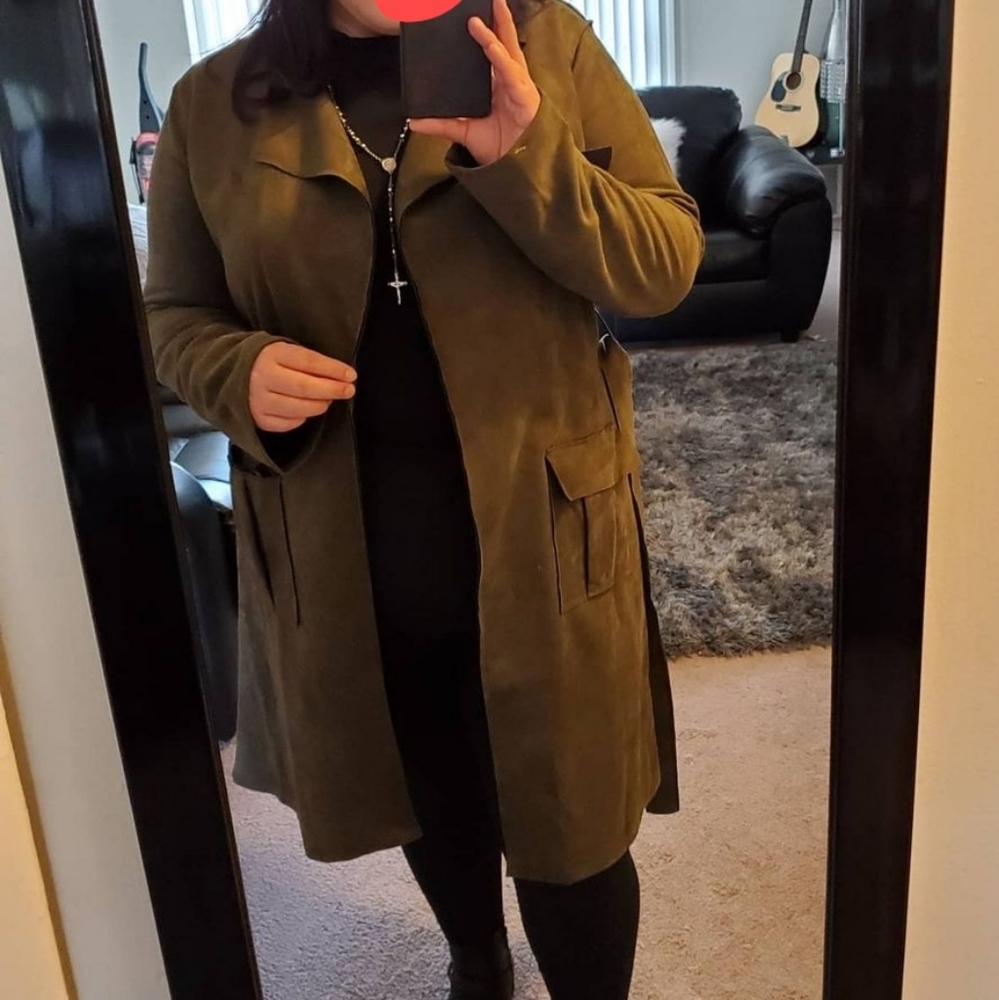 Olive Green Coat